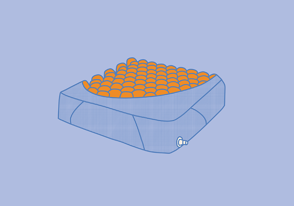 Image of an air chamber cushion